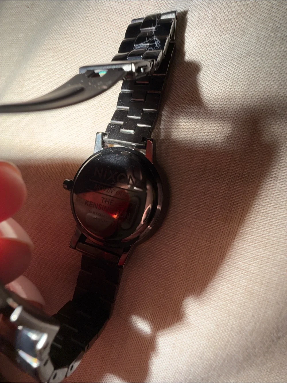 Nixon minimalist wristwatch